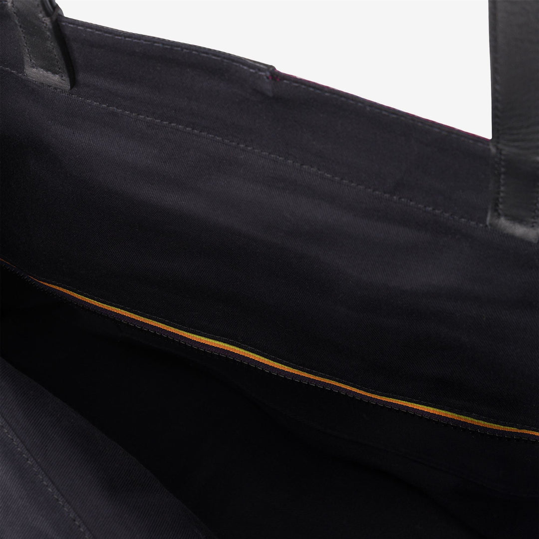 PRATIQUE LARGE - Bags - TOTE BAG - UNISEX - Black-Red Dk Amaranto main