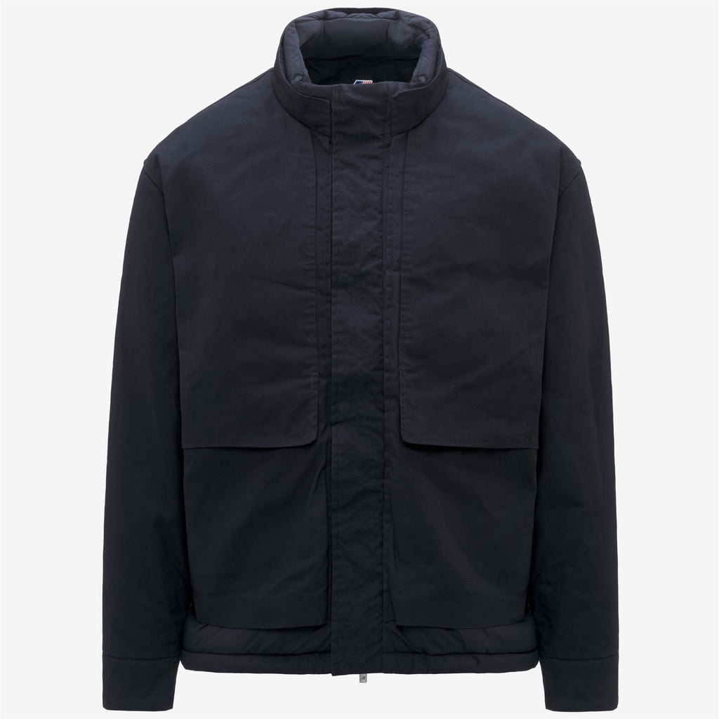 Jackets_Man_CARGI WAX COTTON NYLON_Short_Blue Depth - Commercial 1