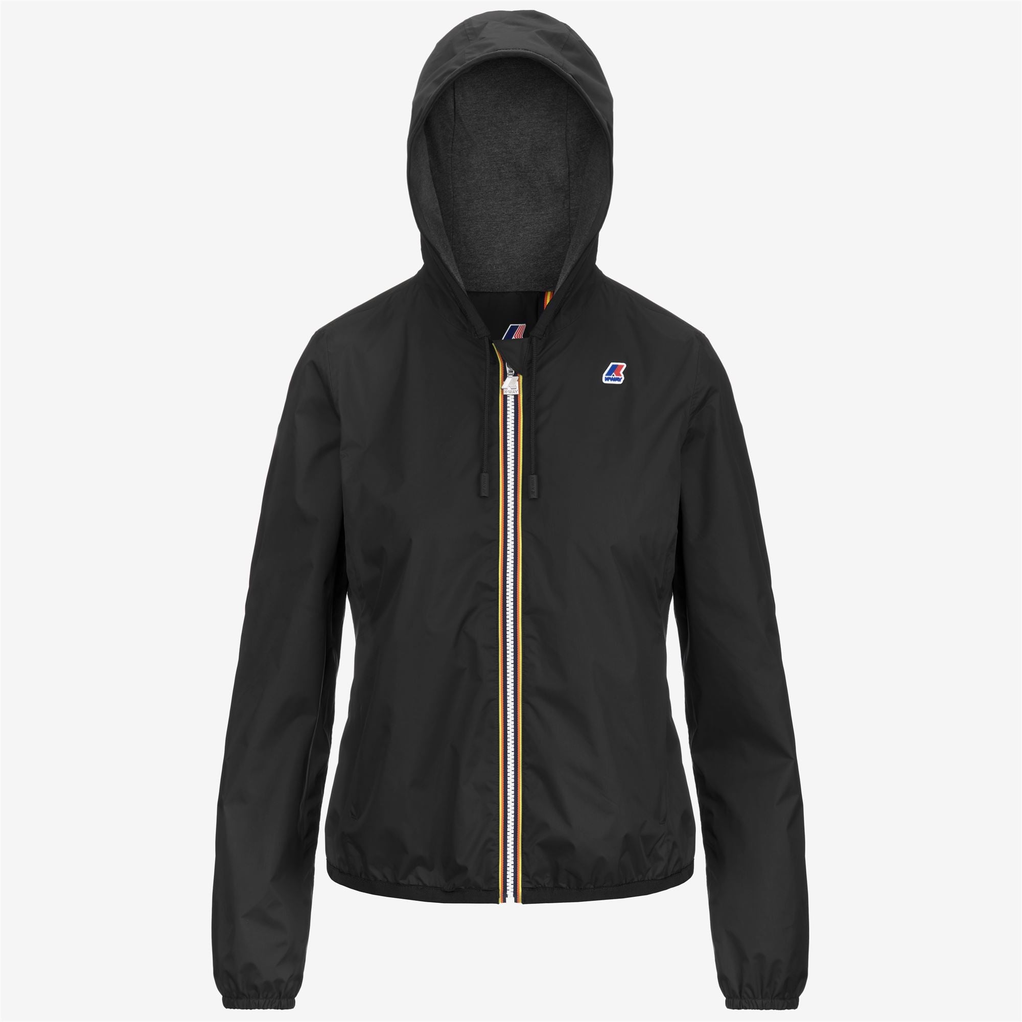 Jackets_WOMAN_LILY NYLON JERSEY_Short_Black Pure - Commercial 1