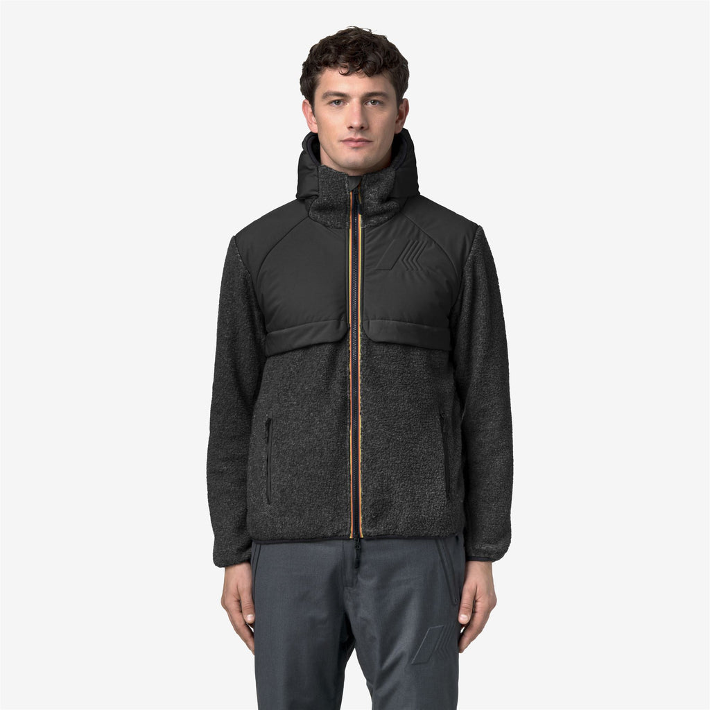 Fleece_MAN_BAUGES W POLAR_Jacket_Black Pure - Commercial 4
