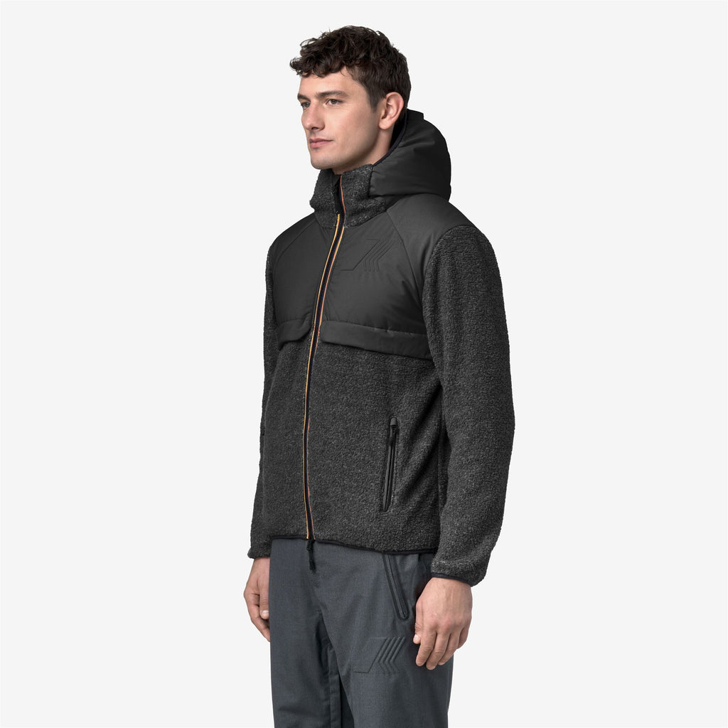 Fleece_MAN_BAUGES W POLAR_Jacket_Black Pure - Commercial 5