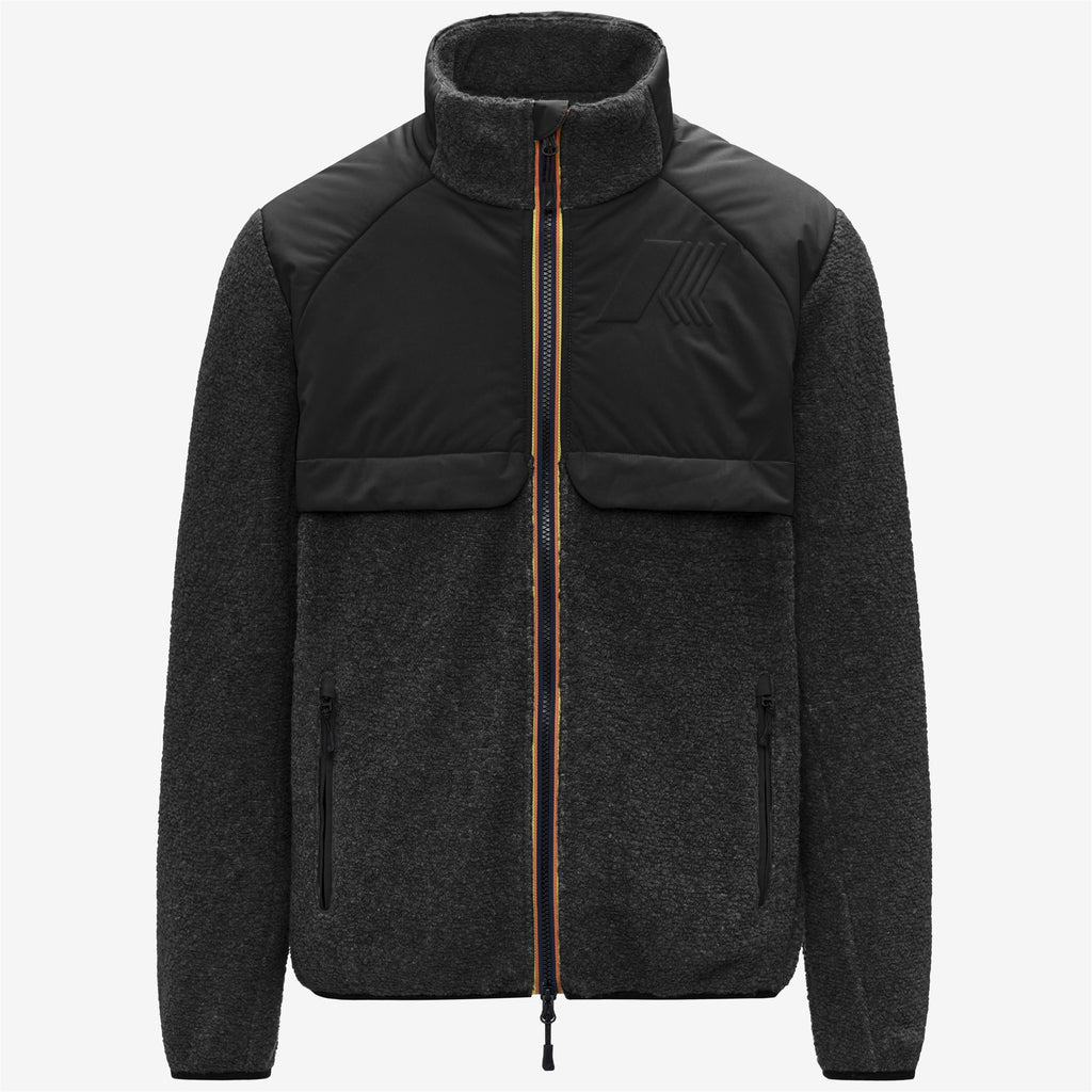 Fleece_MAN_BORNES W POLAR_Jacket_Black Pure - Commercial 1