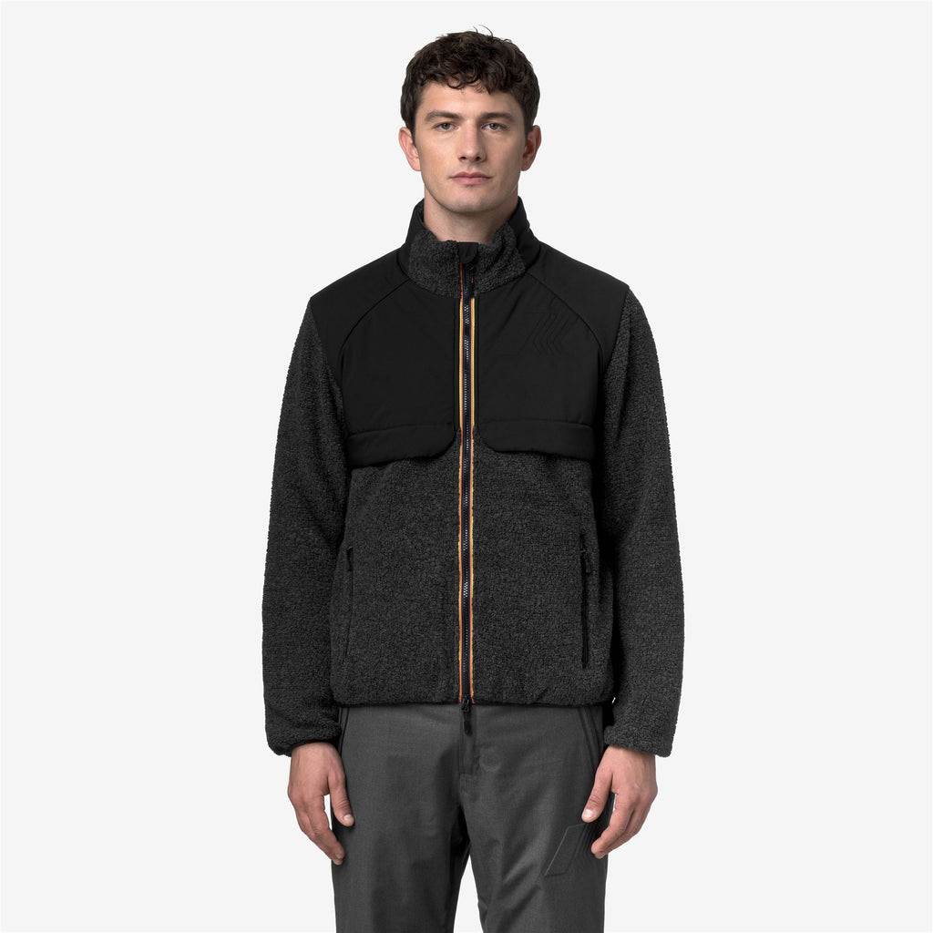 Fleece_MAN_BORNES W POLAR_Jacket_Black Pure - Commercial 4