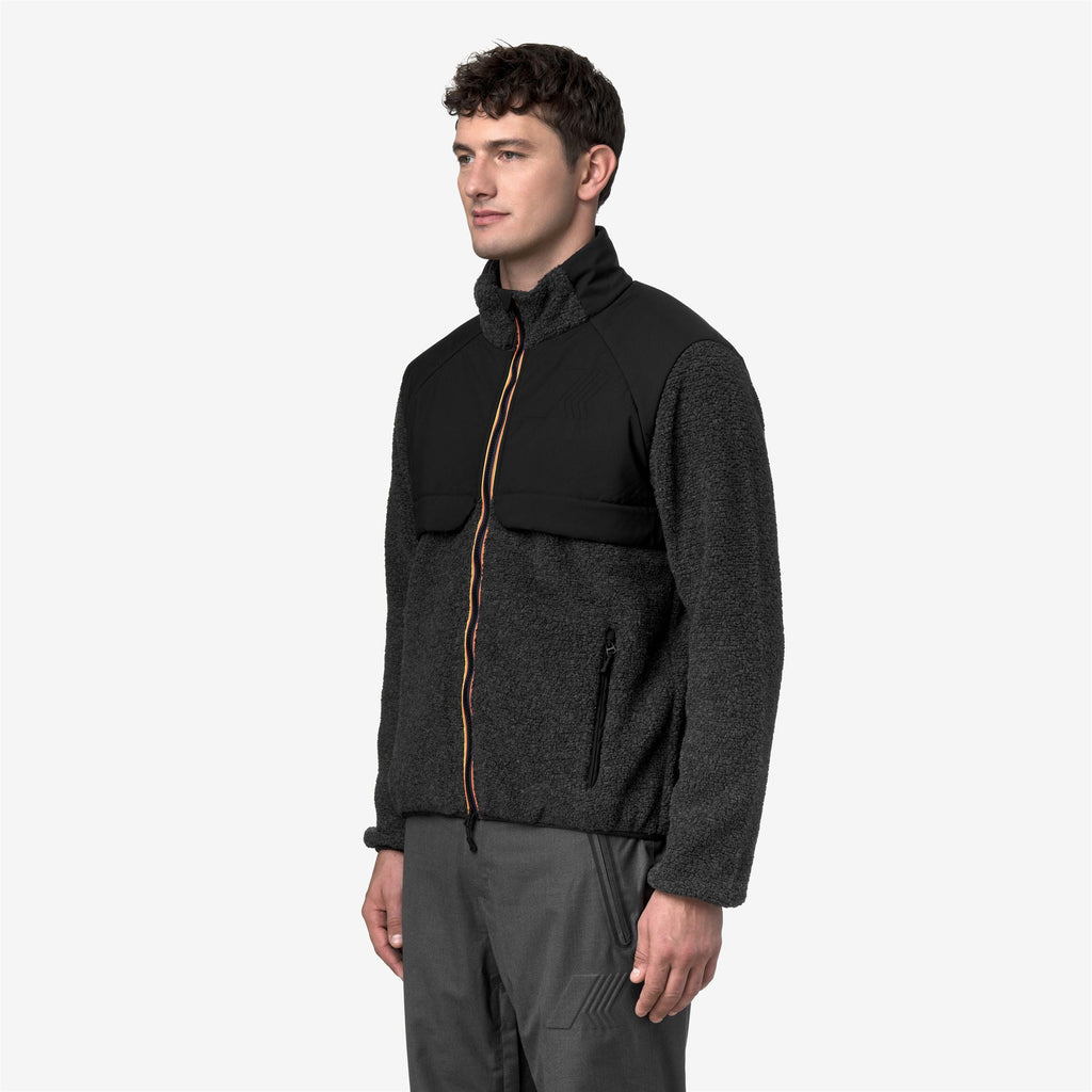 Fleece_MAN_BORNES W POLAR_Jacket_Black Pure - Commercial 5