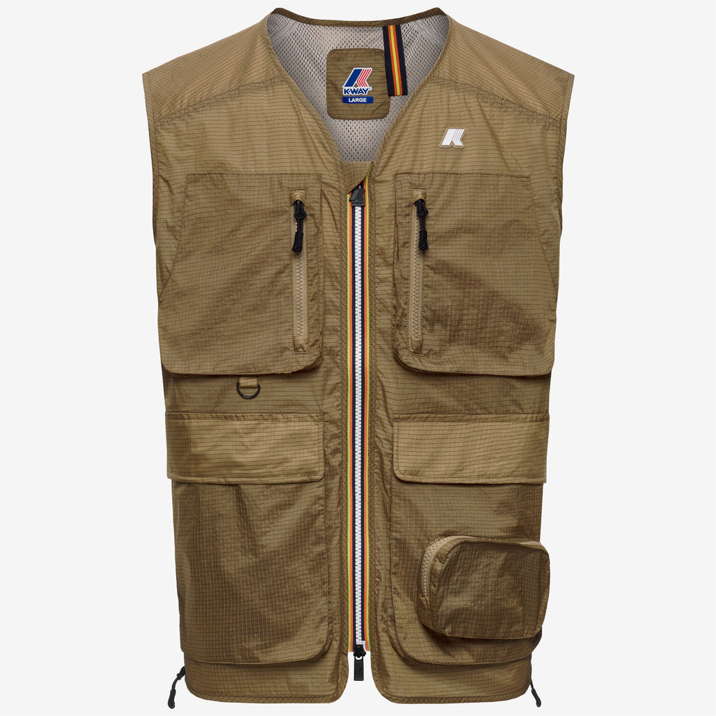Jackets_Unisex_ALLOS CITADIUM_Vest_Beige Khaki - Commercial 1