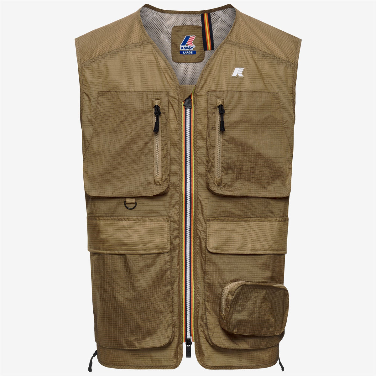 Jackets_Unisex_ALLOS CITADIUM_Vest_Beige Khaki - Commercial 1