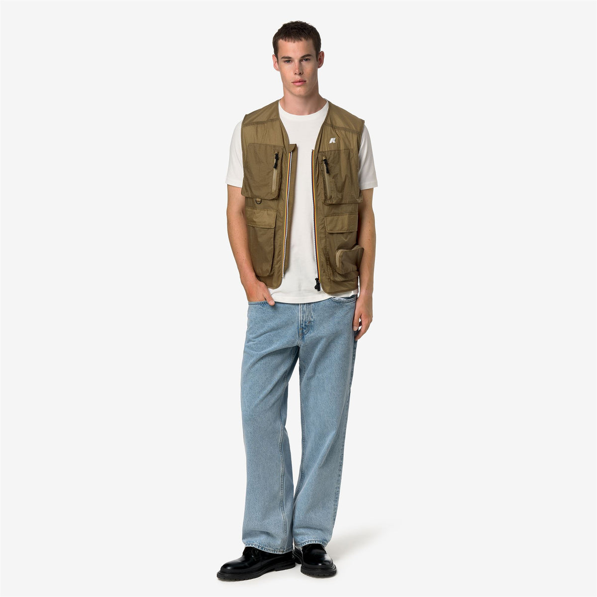 Jackets_Unisex_ALLOS CITADIUM_Vest_Beige Khaki - Commercial 7