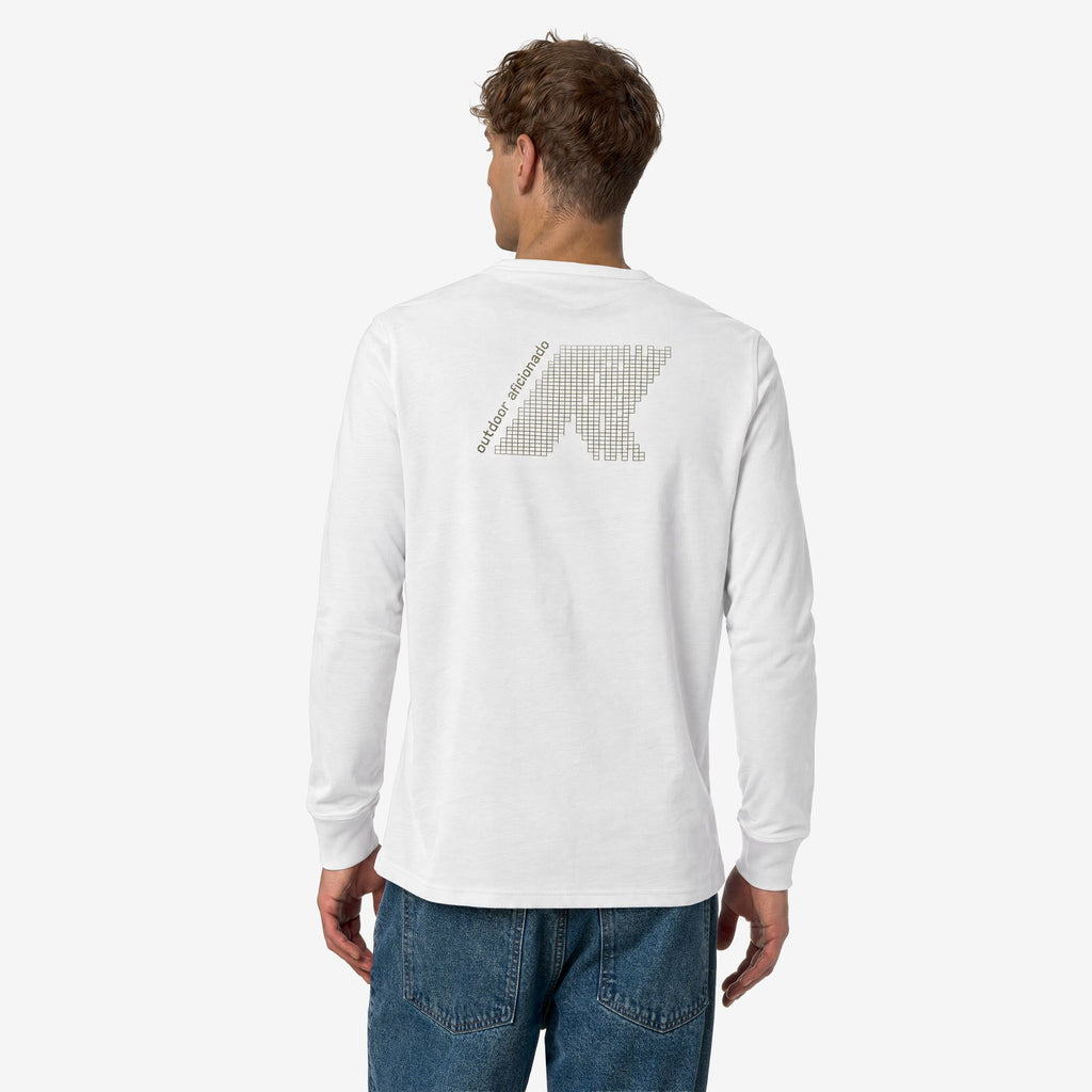 T-Shirts & Top_Man_ELMER JS PEACH CITADIUM_T-Shirt_White - Commercial 6
