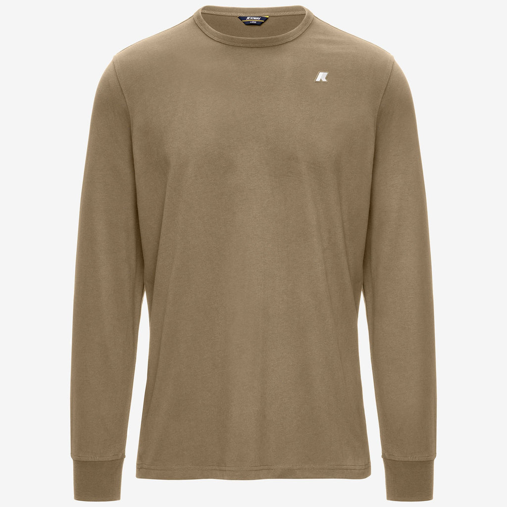 T-Shirts & Top_Man_ELMER JS PEACH CITADIUM_T-Shirt_Beige Khaki - Commercial 1