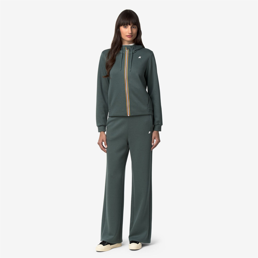 Pants_Woman_LOIRENE  LIGHT SPACER_Sport Trousers_Green Balsam - Commercial 4