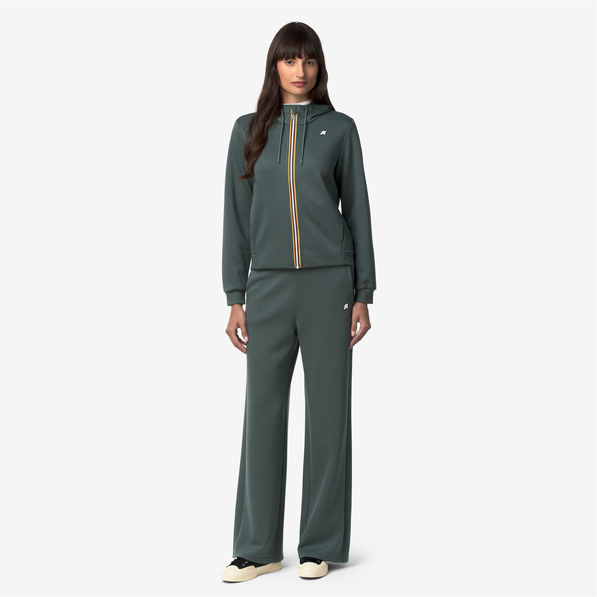 Pants_Woman_LOIRENE  LIGHT SPACER_Sport Trousers_Green Balsam - Commercial 4