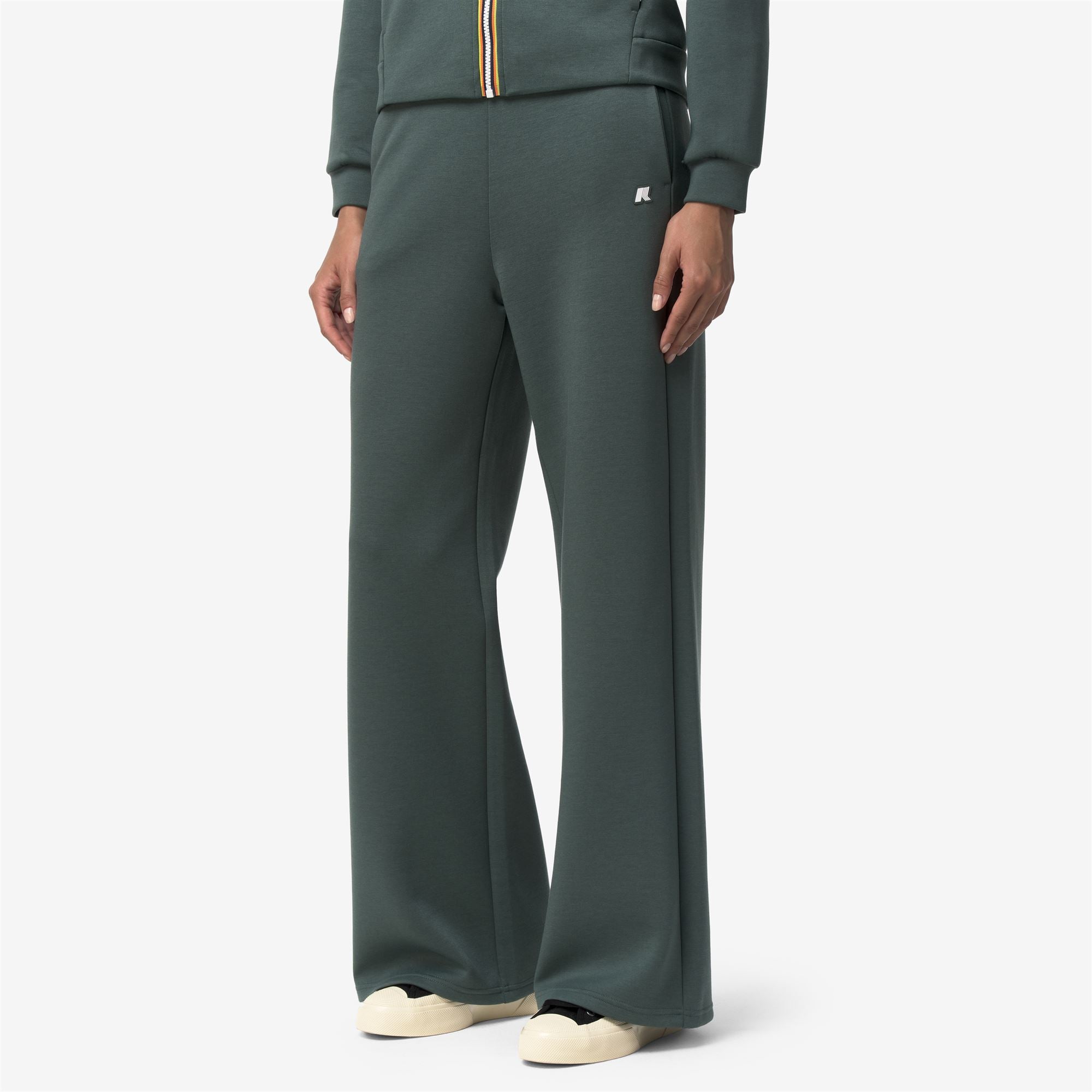 Pants_Woman_LOIRENE  LIGHT SPACER_Sport Trousers_Green Balsam - Commercial 5