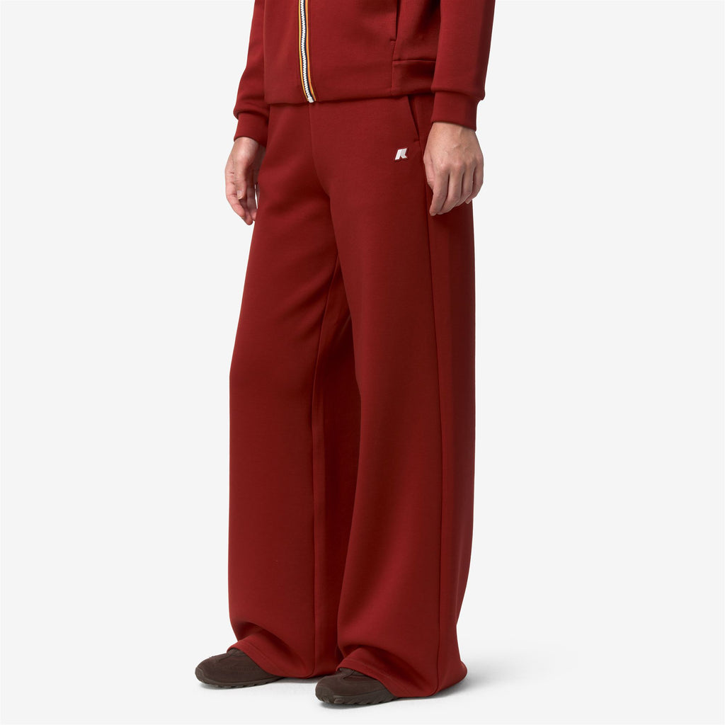 Pants_Woman_LOIRENE  LIGHT SPACER_Sport Trousers_Red Dk Chili - Commercial 5