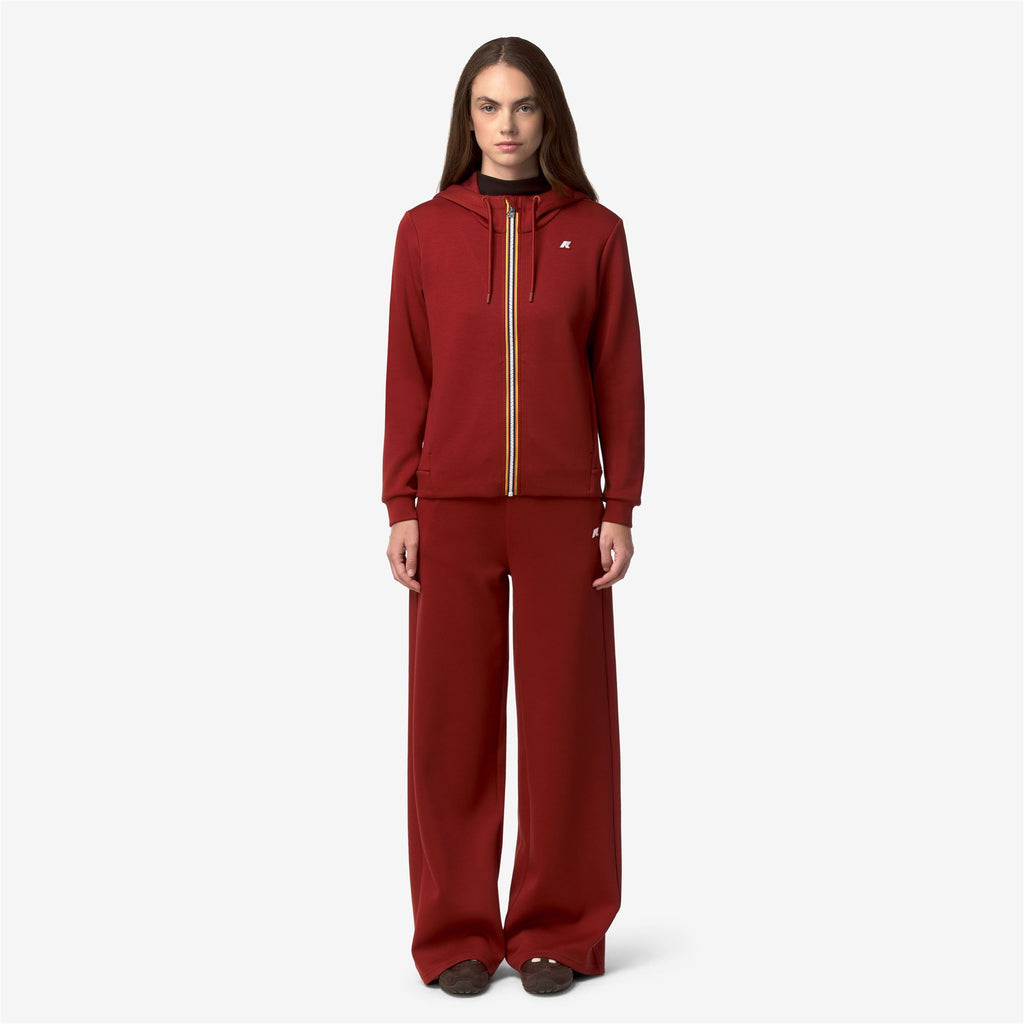 Pants_Woman_LOIRENE  LIGHT SPACER_Sport Trousers_Red Dk Chili - Commercial 4
