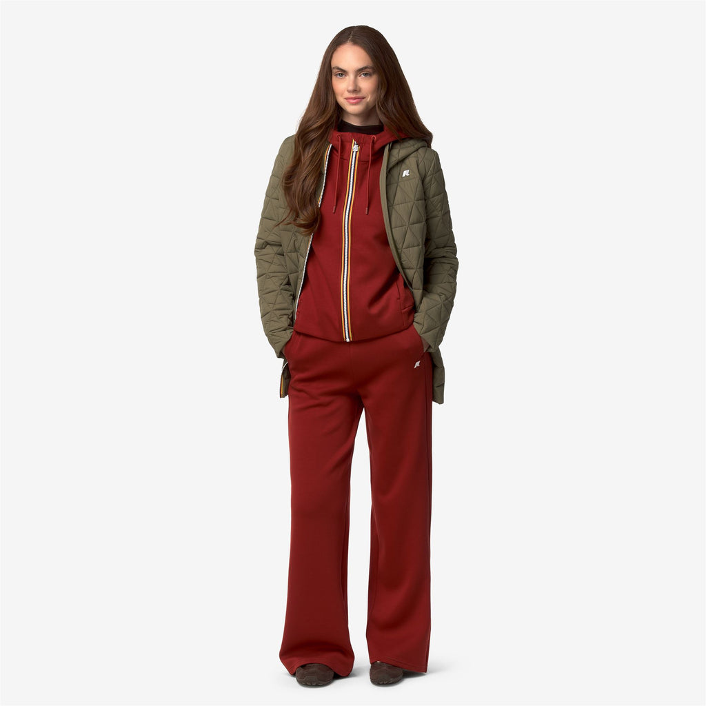 Pants_Woman_LOIRENE  LIGHT SPACER_Sport Trousers_Red Dk Chili - Commercial 7