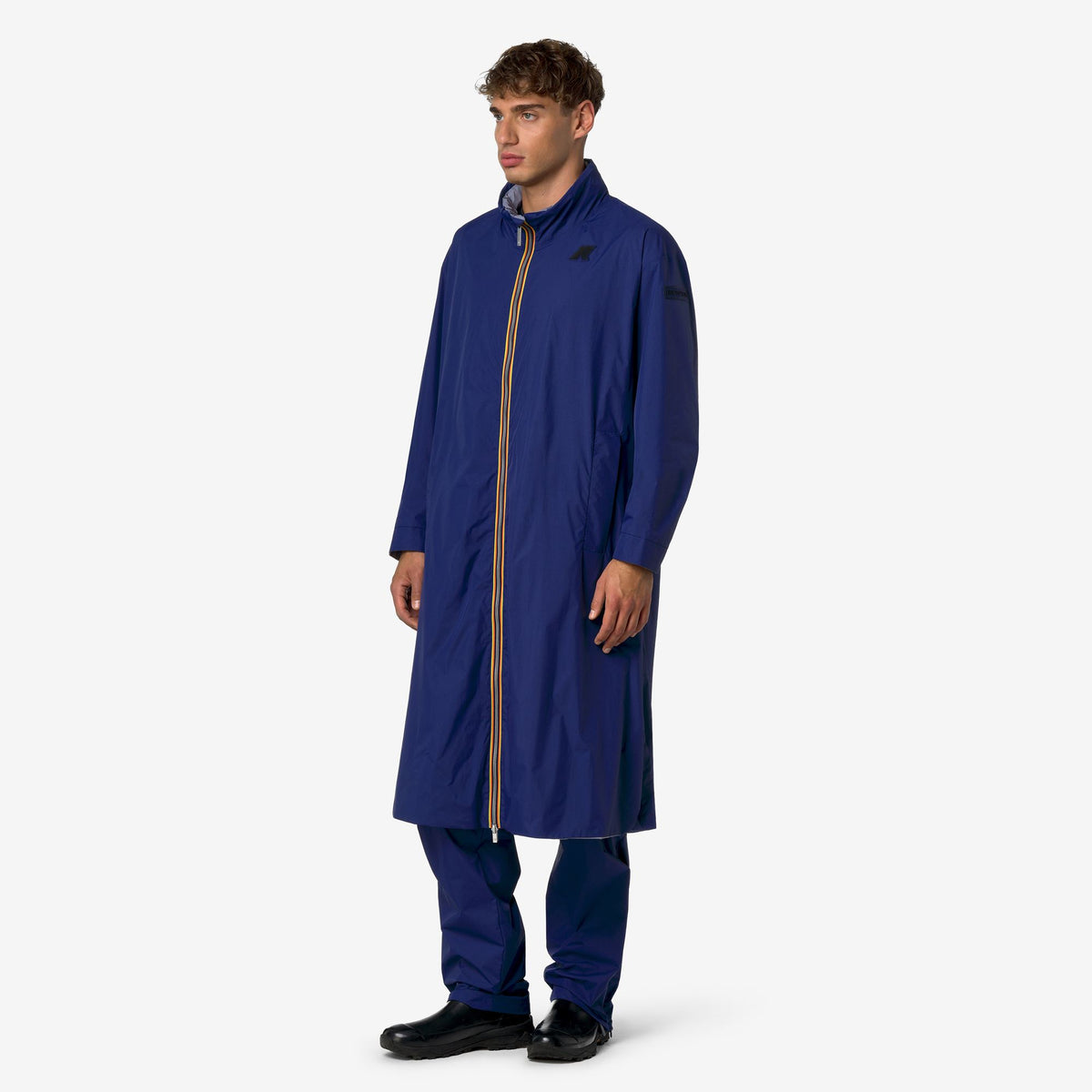 Jackets_Man_FERRAND 4.0 DOUBLE BROMPTON_Long_Blue Twilight - GREY MD - Commercial 5