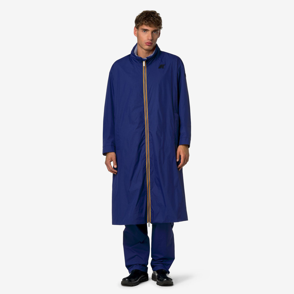 Jackets_Man_FERRAND 4.0 DOUBLE BROMPTON_Long_Blue Twilight - GREY MD - Commercial 4