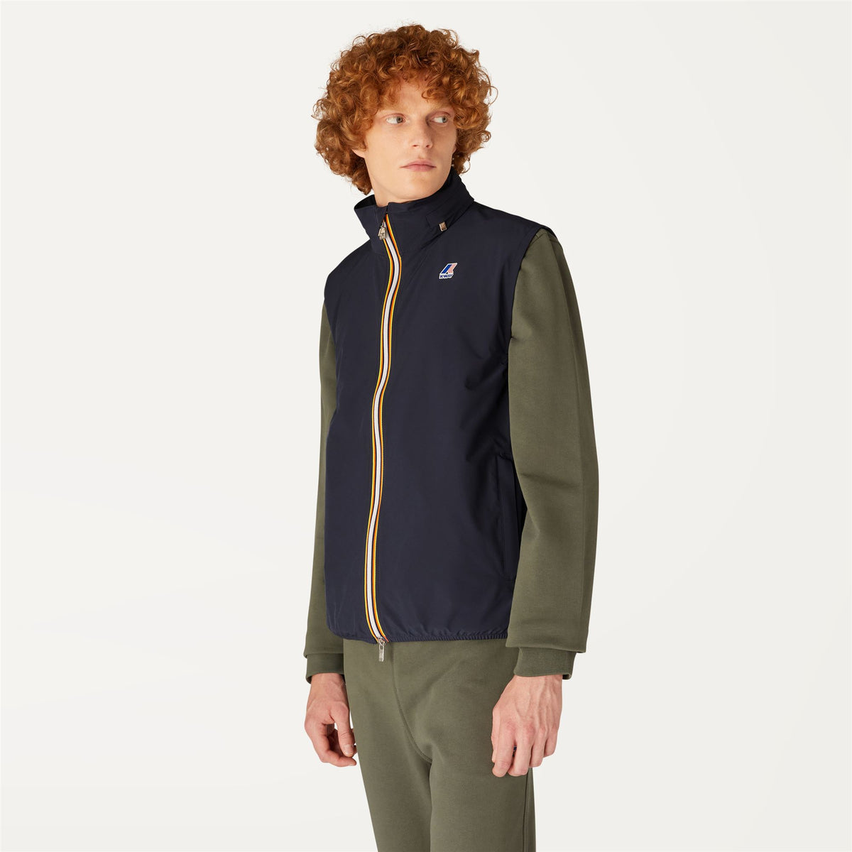 Jackets_Man_VALEN STRETCH DOT_Vest_Blue Depth - Commercial 5