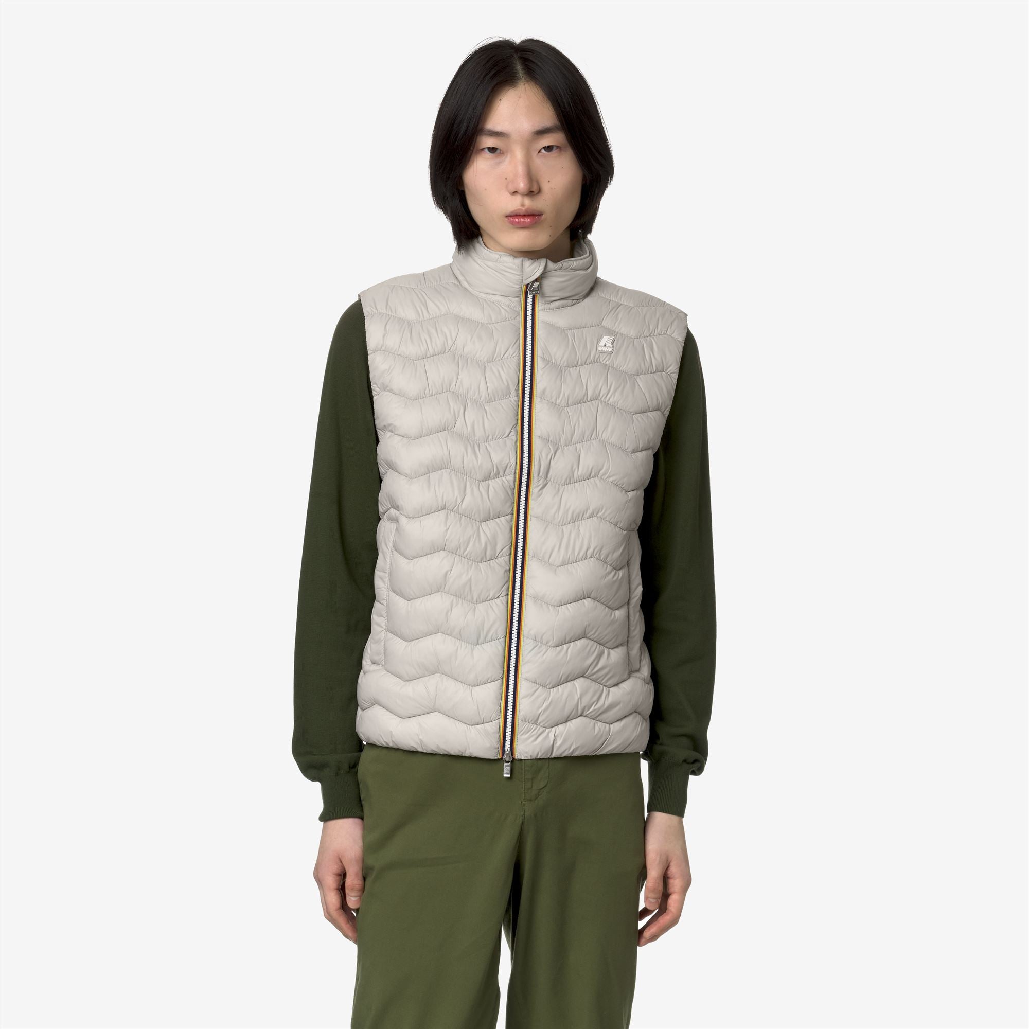 Jackets_Man_VALEN QUILTED WARM_Vest_BEIGE LT - Commercial 4