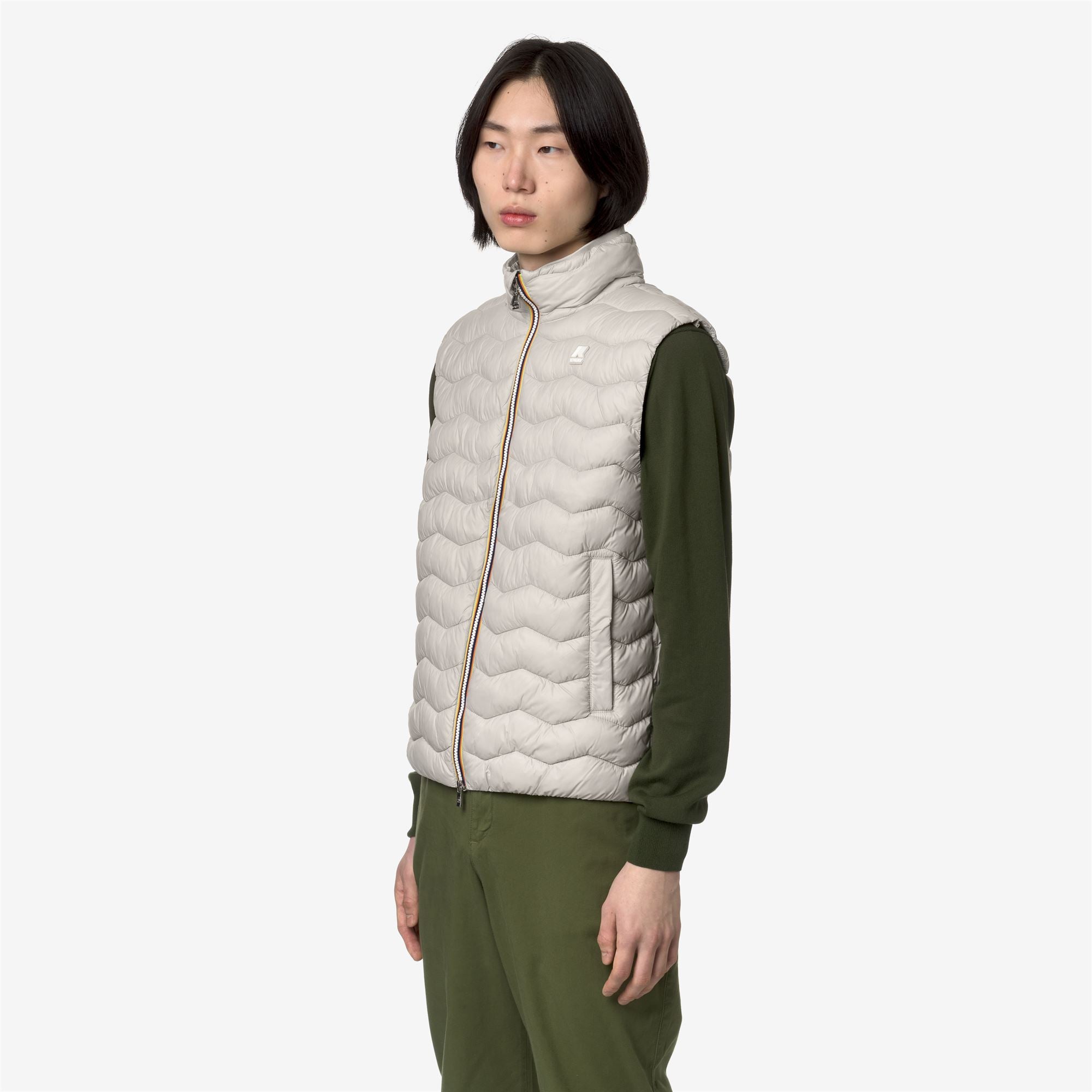 Jackets_Man_VALEN QUILTED WARM_Vest_BEIGE LT - Commercial 5