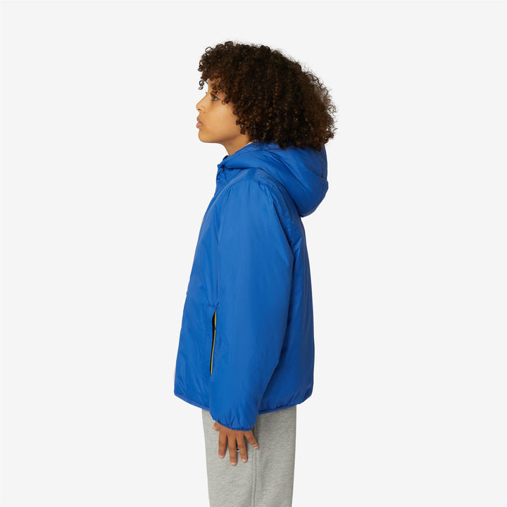 P. LE VRAI 3.0 CLAUDE ORSETTO - Jackets - Mid - KID UNISEX - ECRU-BLUE ROYAL MARINE