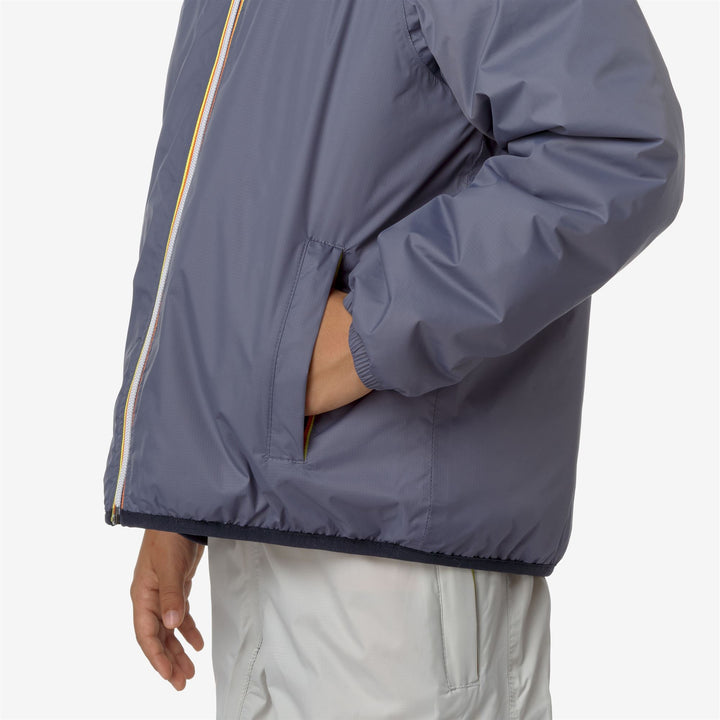 P. LE VRAI 3.0 CLAUDE ORSETTO - Jackets - Mid - KID UNISEX - ECRU-GREY BLUE A-BLUE D