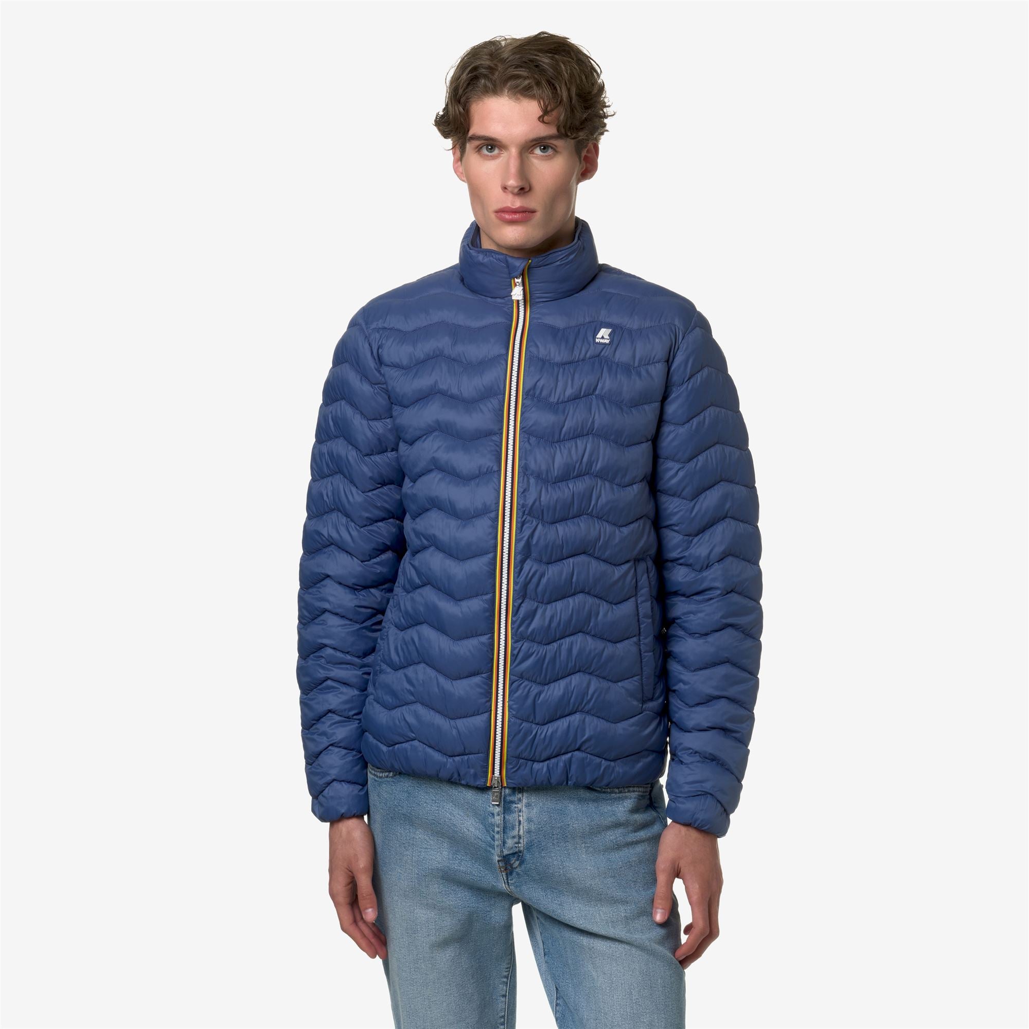 Jackets_Man_VALENTINE QUILTED WARM_Short_Blue Fiord - Commercial 4