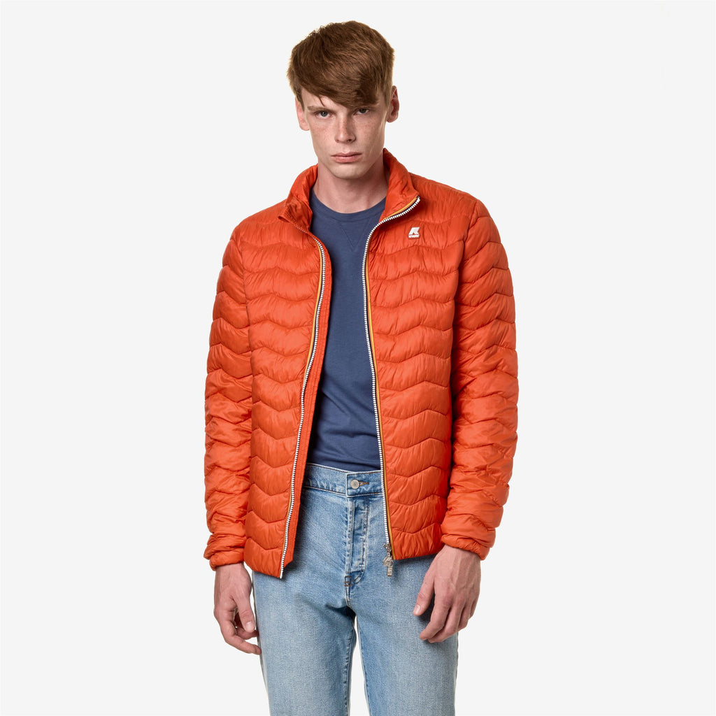 Jackets_Man_VALENTINE QUILTED WARM_Short_Orange Pumpkin - Commercial 4