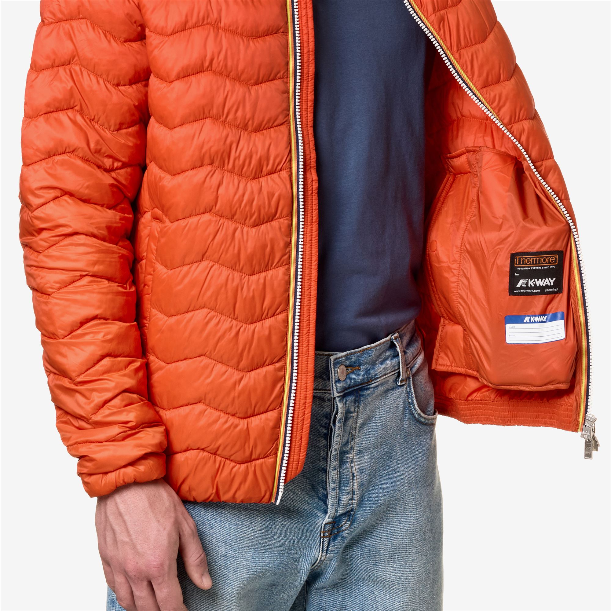 Jackets_Man_VALENTINE QUILTED WARM_Short_Orange Pumpkin - Commercial 7