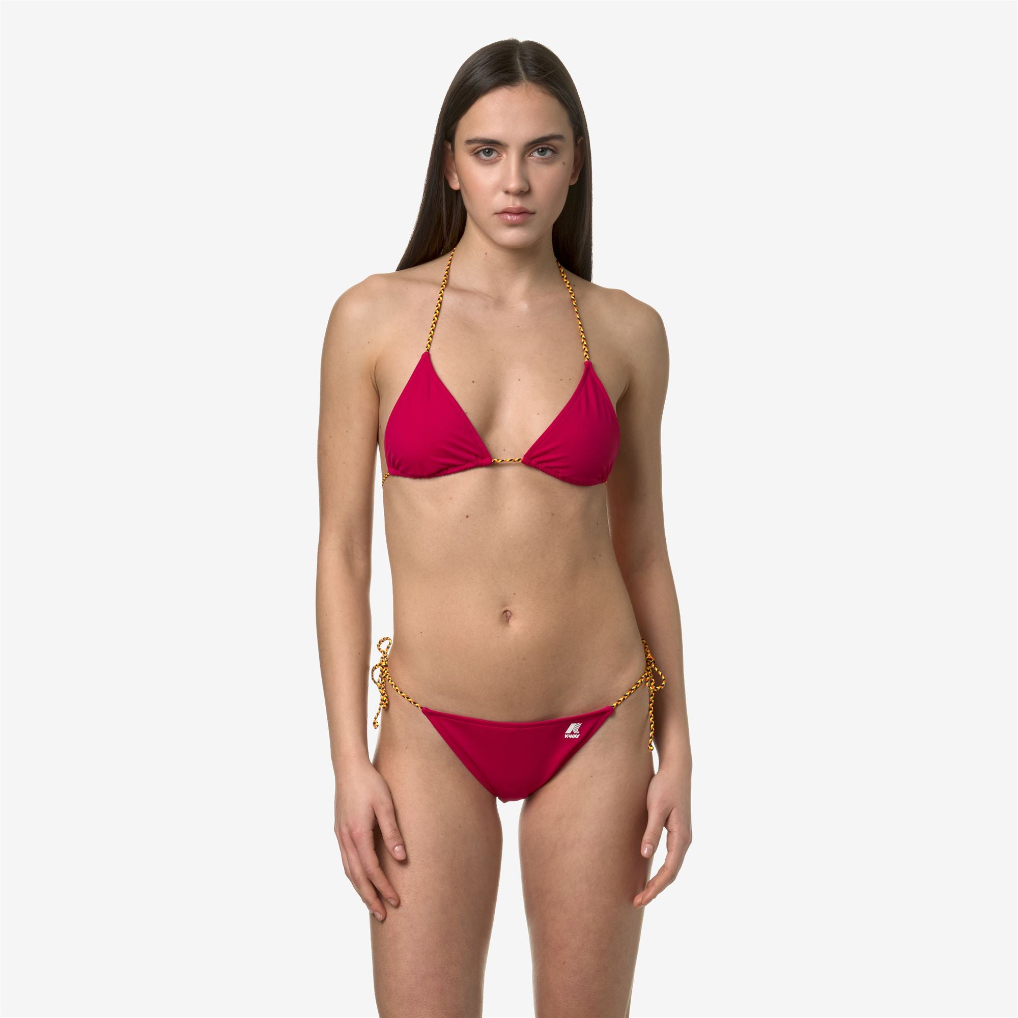 Bathing Suits_Woman_ETRE_Bikini_Red Rubine - Commercial 4