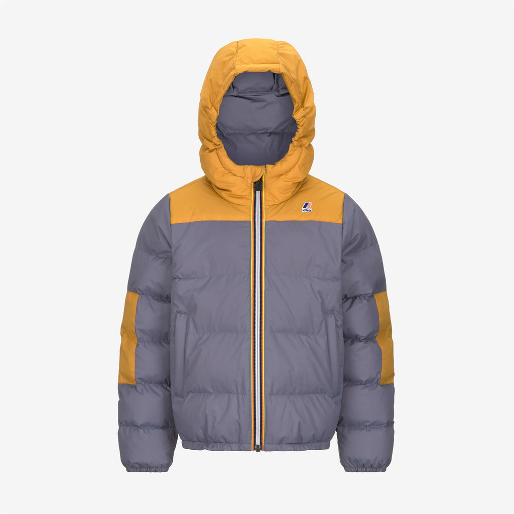 Jackets_KID UNISEX_P. LE VRAI 3.0 CLAUDE HEAVY WARM_Mid_Grey Blue Avio - Yellow Inca - Commercial 1
