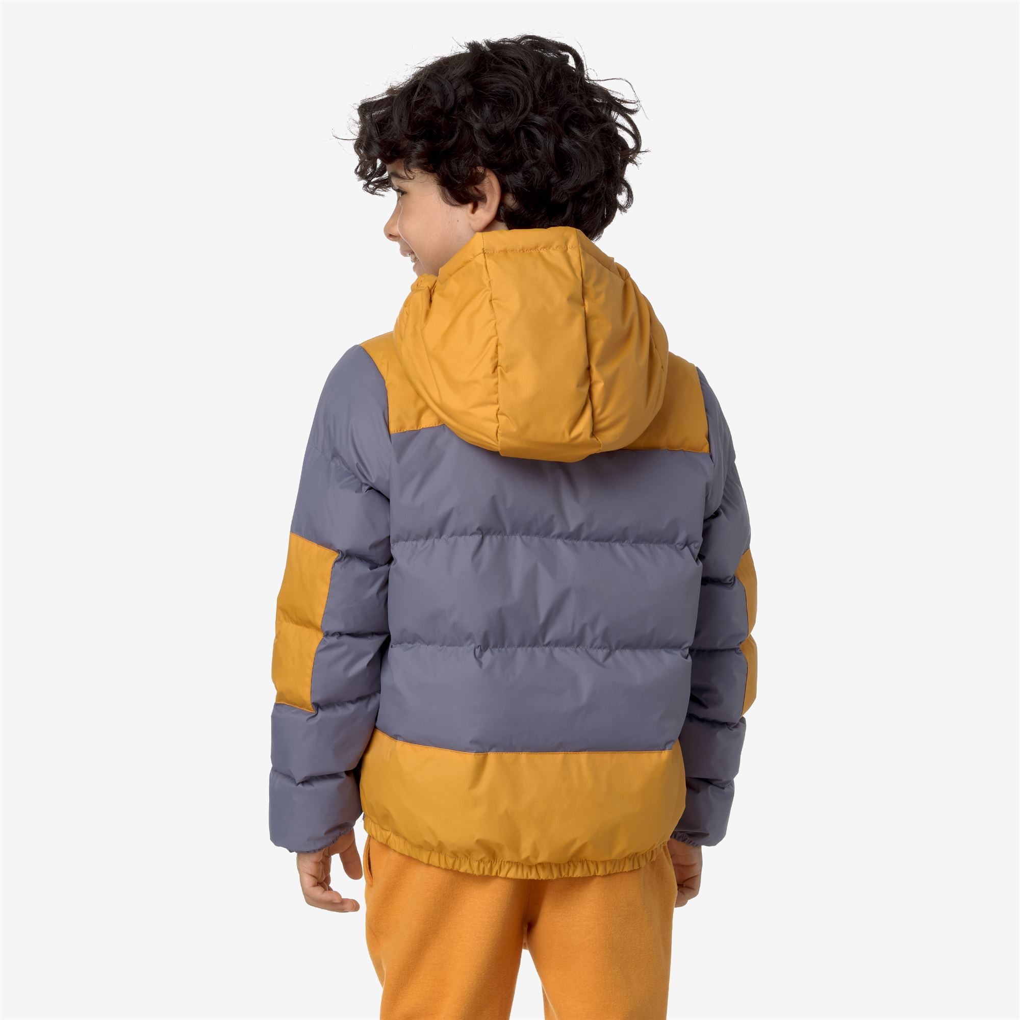Jackets_KID UNISEX_P. LE VRAI 3.0 CLAUDE HEAVY WARM_Mid_Grey Blue Avio - Yellow Inca - Commercial 6