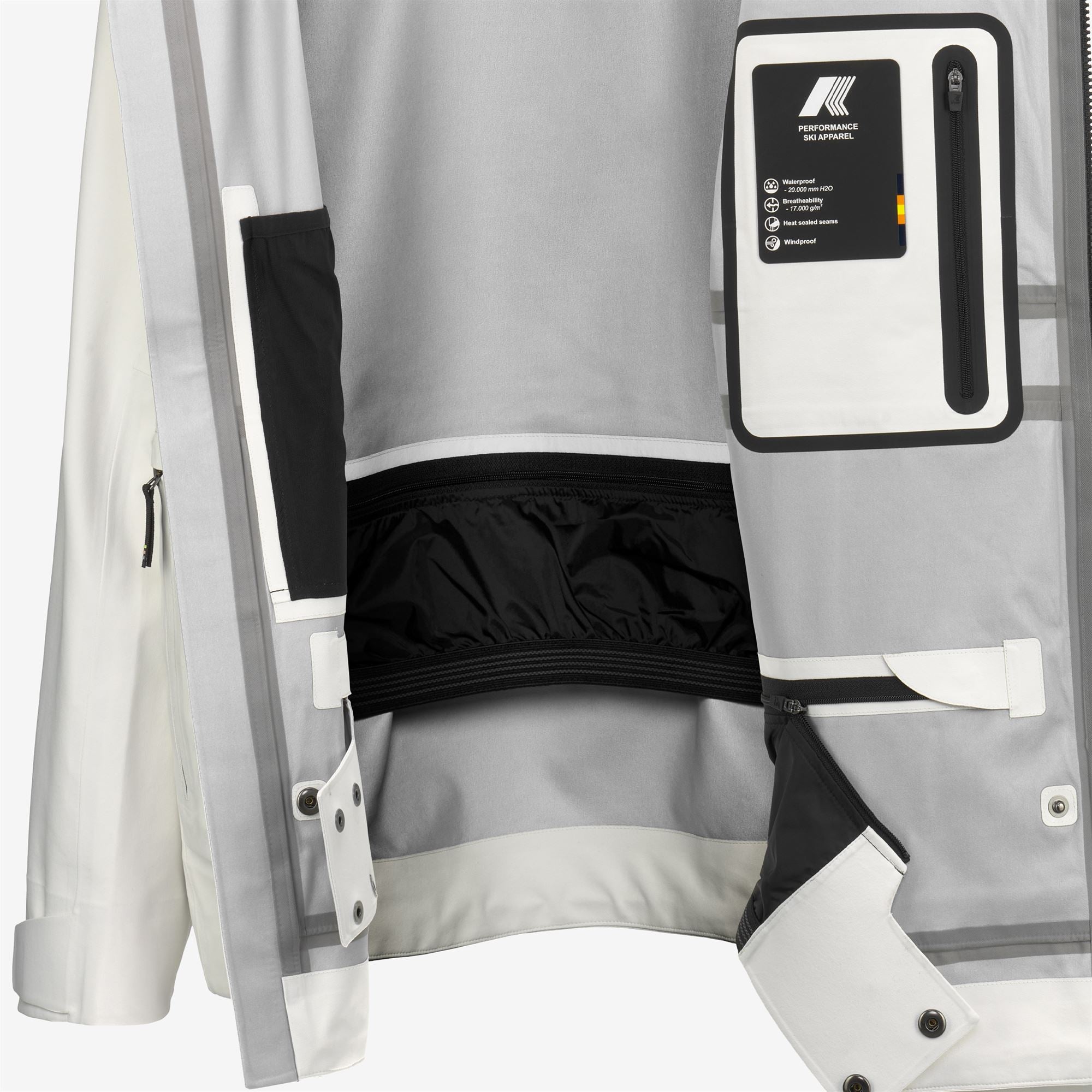 Jackets_Man_BOZEL 3 LAYERS - SHELL JACKET_Mid_White Gardenia - Commercial 2