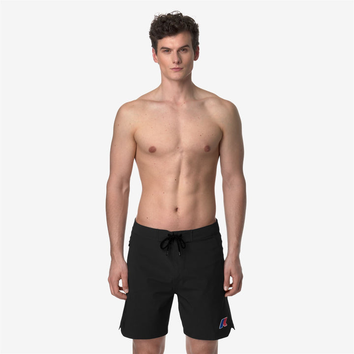 HAXLEY BEACH - Bathing Suits - Swimming Trunk - MAN - BLACK PURE