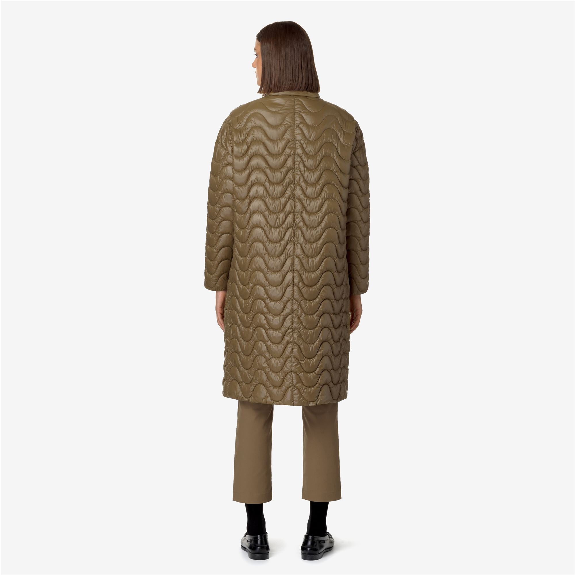 Jackets_WOMAN_SONJA QUILTED WARM_Long_Brown Corda - Commercial 6