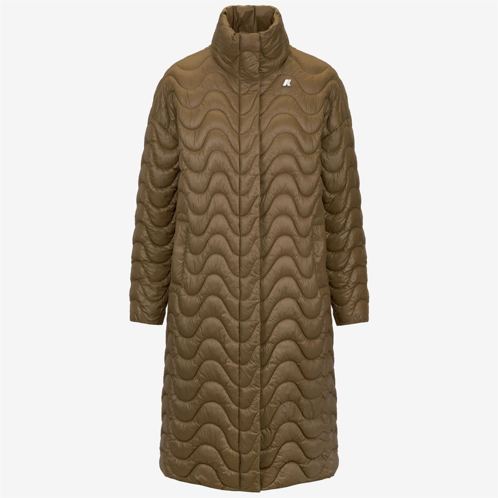 Jackets_WOMAN_SONJA QUILTED WARM_Long_Brown Corda - Commercial 1