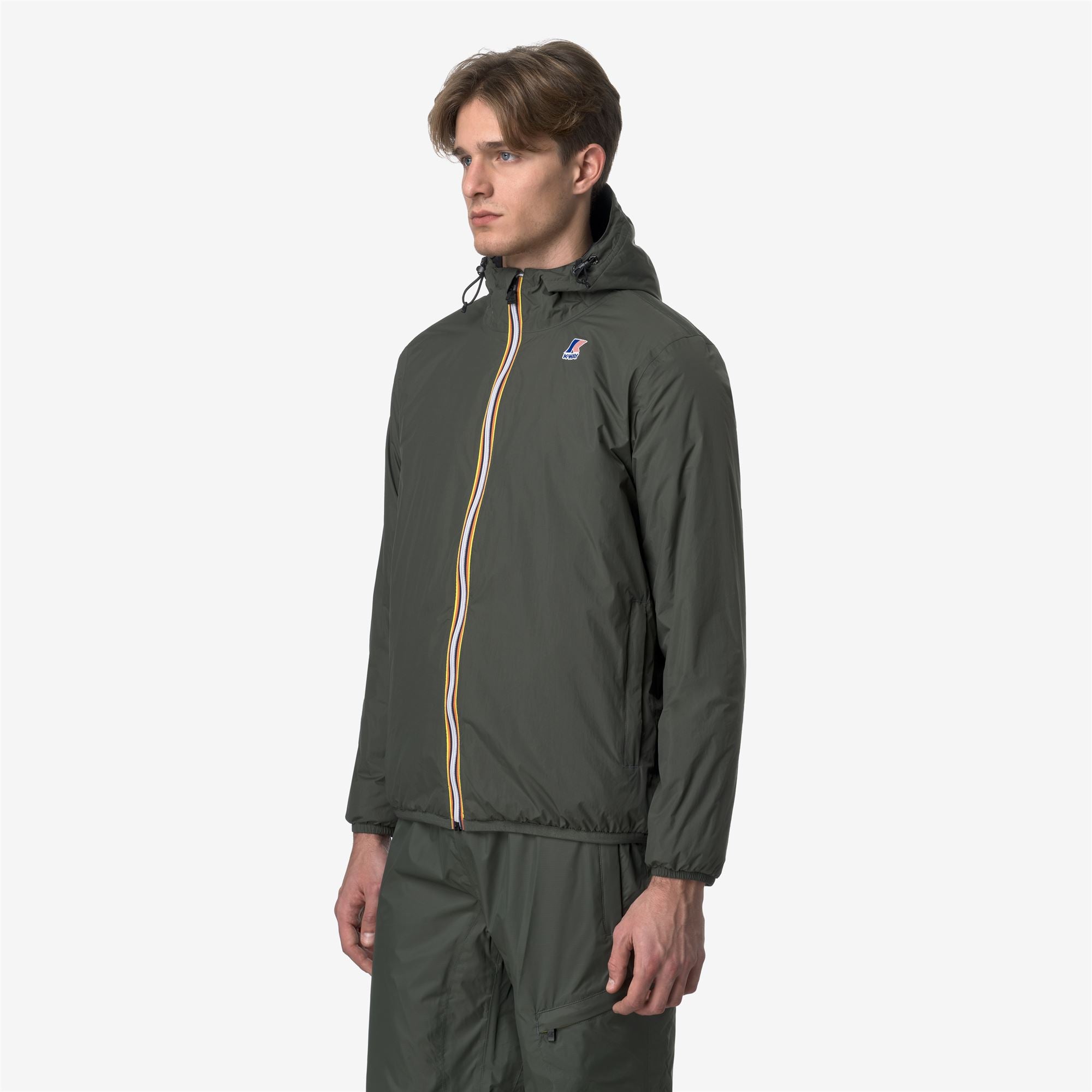 Jackets_UNISEX_LE VRAI 4.0 CLAUDE WARM_Mid_GREEN BLACKISH - Commercial 5