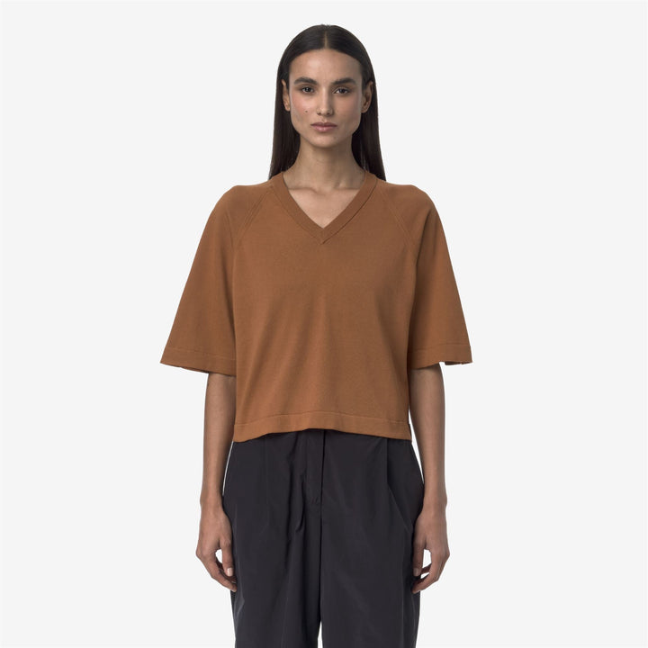 MAROL - Knitwear - Pull  Over - WOMAN - BROWN BRAN