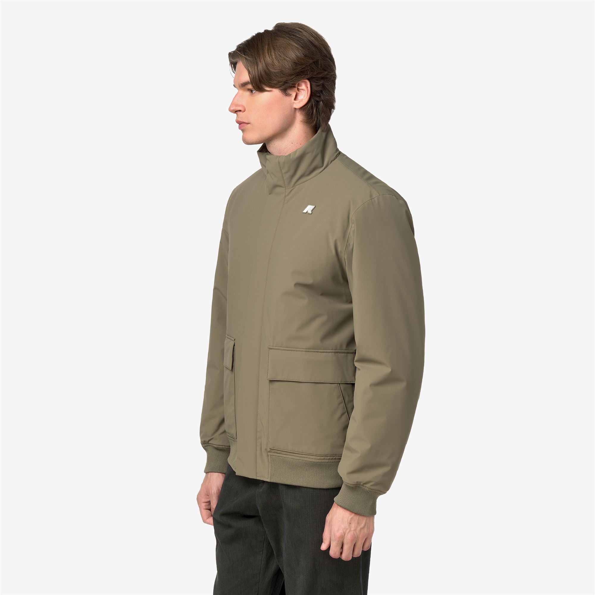 Jackets_Man_HERVE ST WARM_Mid_Green Army - Commercial 5