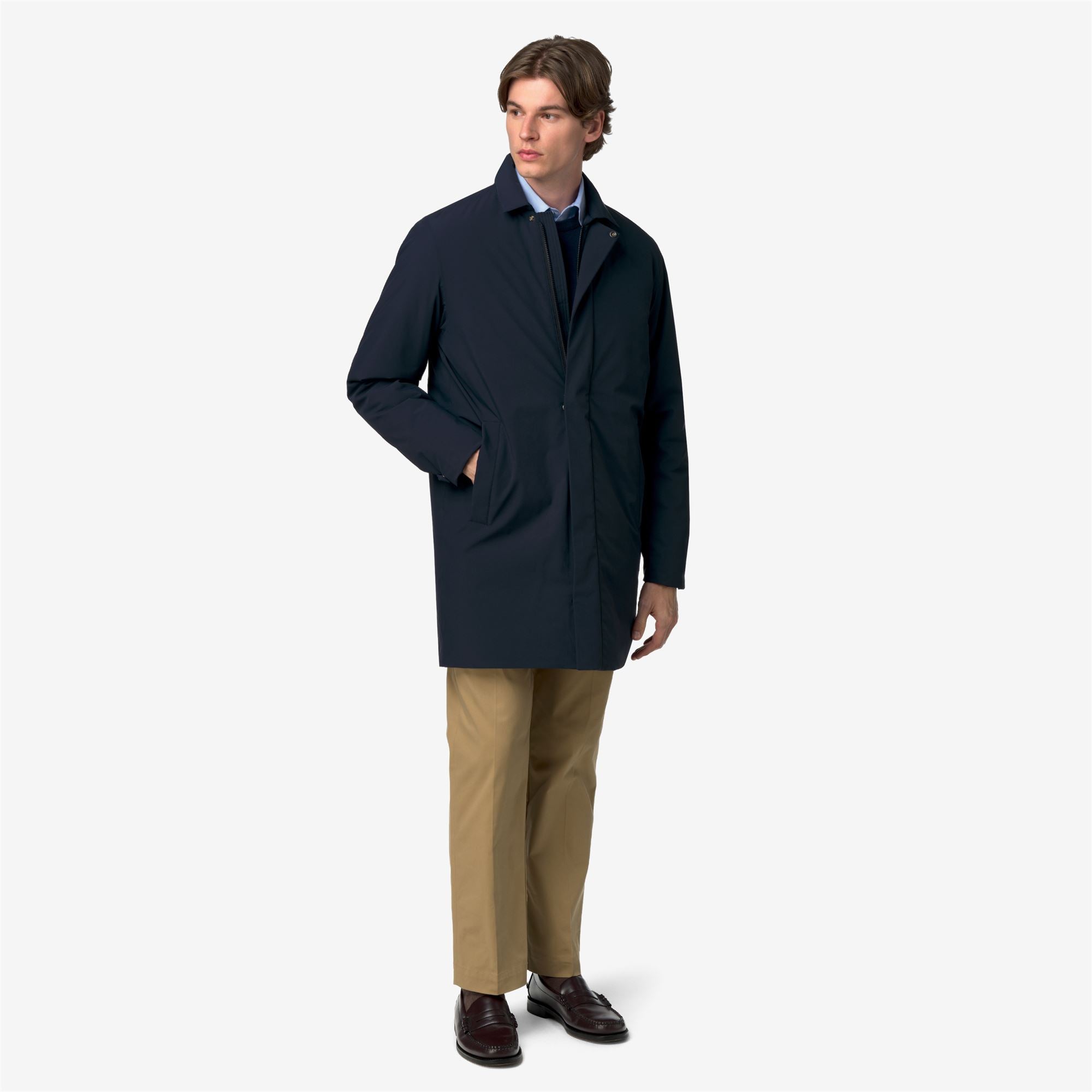 Jackets_Man_BENOIT ST WARM_3/4 Length_Blue Depth - Commercial 7