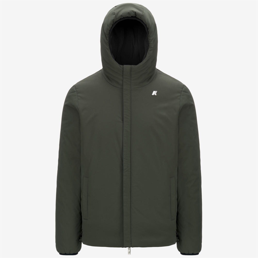 JACK ST WARM REVERSIBLE - Jackets - Short - MAN - BLACK PURE-GREEN BLACKISH 02