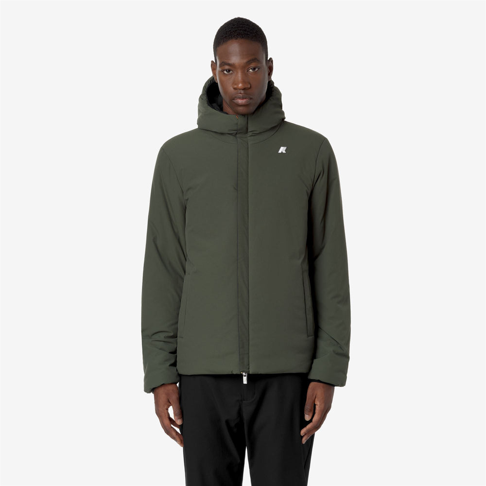 JACK ST WARM REVERSIBLE - Jackets - Short - MAN - BLACK PURE-GREEN BLACKISH 02