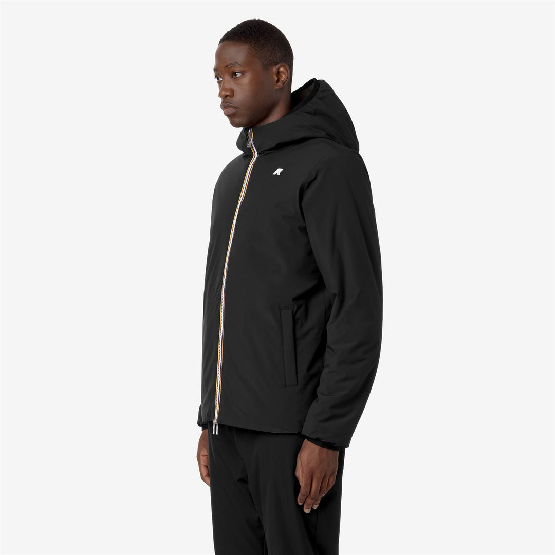 JACK ST WARM REVERSIBLE - Jackets - Short - MAN - BLACK PURE-GREEN BLACKISH main