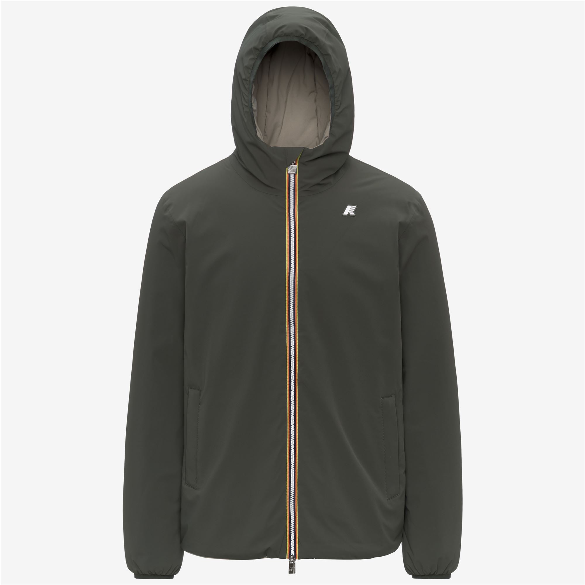 Jackets_MAN_JACK ST WARM DOUBLE_Short_GREEN BLACKISH  - Green Oak - Commercial 1