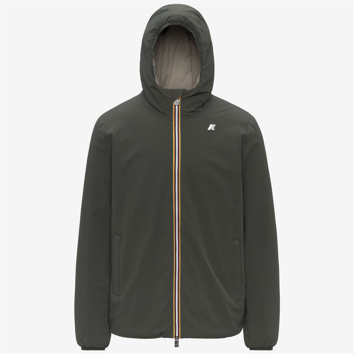 JACK ST WARM REVERSIBLE - Jackets - Short - MAN - GREEN BLACKISH-Green Oak 1