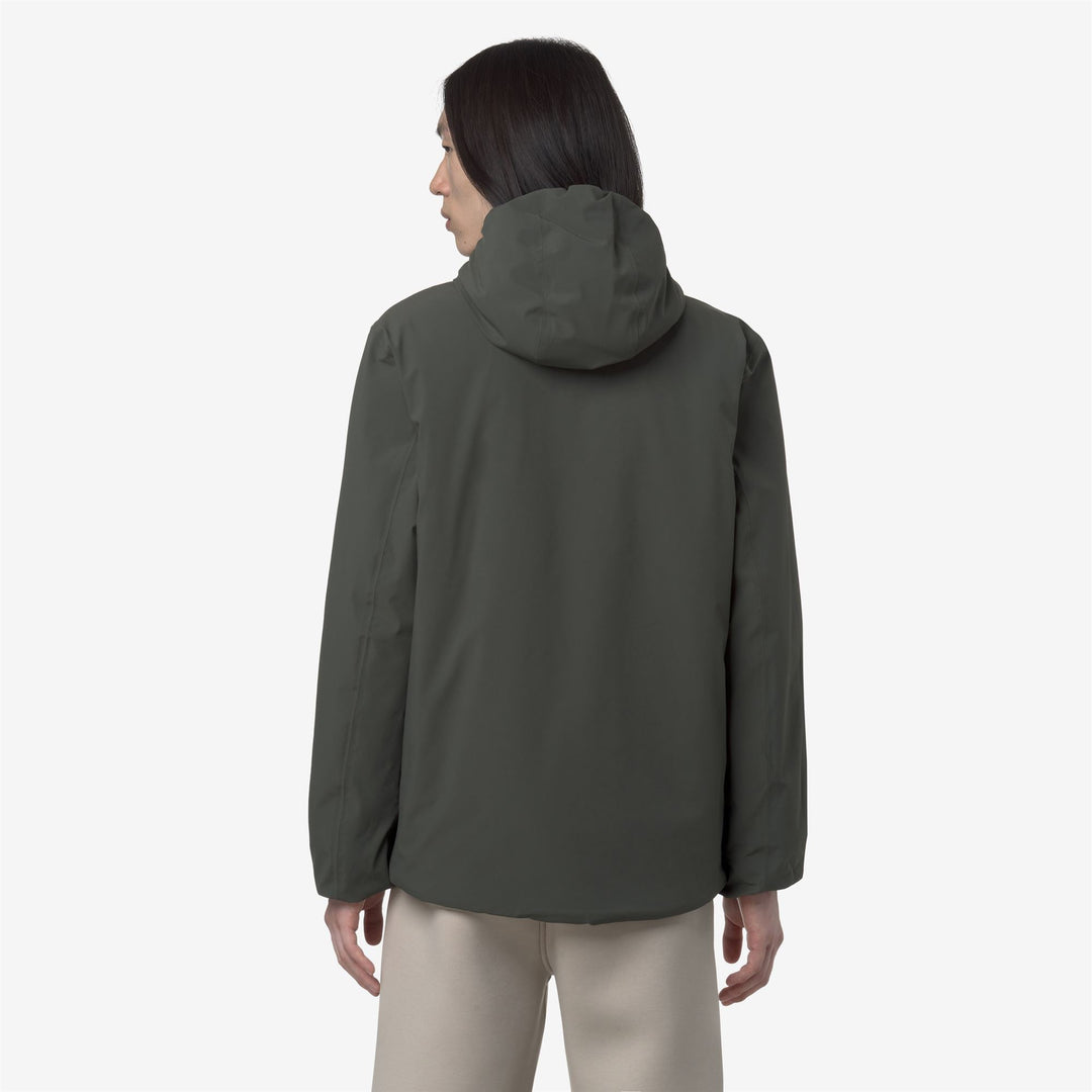 JACK ST WARM REVERSIBLE - Jackets - Short - MAN - GREEN BLACKISH-Green Oak main