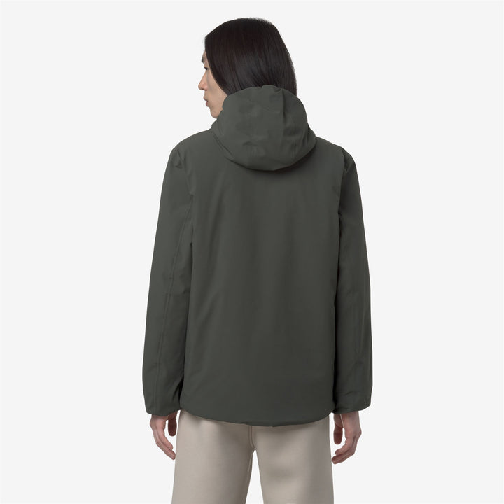 JACK ST WARM REVERSIBLE - Jackets - Short - MAN - GREEN BLACKISH-Green Oak 6