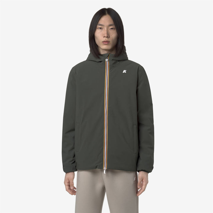 JACK ST WARM REVERSIBLE - Jackets - Short - MAN - GREEN BLACKISH-Green Oak 4