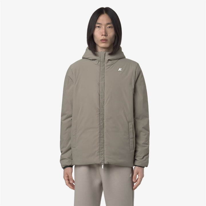 JACK ST WARM REVERSIBLE - Jackets - Short - MAN - GREEN BLACKISH-Green Oak 3