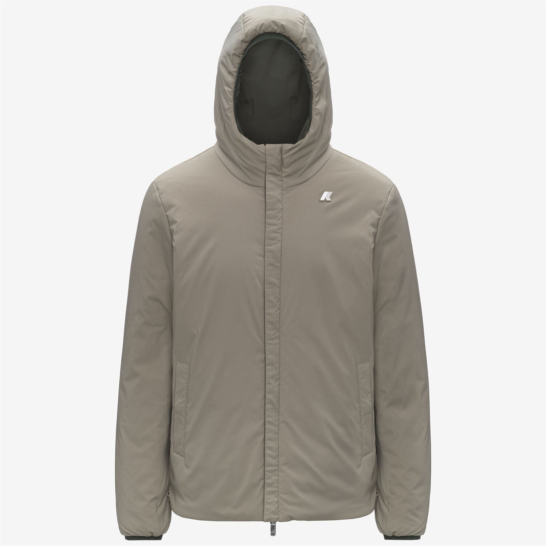 JACK ST WARM REVERSIBLE - Jackets - Short - MAN - GREEN BLACKISH-Green Oak main